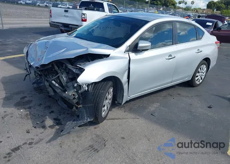 2015 Nissan Sentra Sv from USA, damaged, VIN 3N1AB7APXFL670849